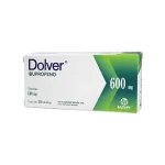 Dolver Ibuprofeno 600 Mg 20 Tabletas Genérico Maver