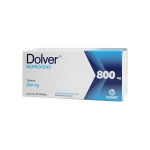 Dolver Ibuprofeno 800 Mg 20 Tabletas Genérico Maver