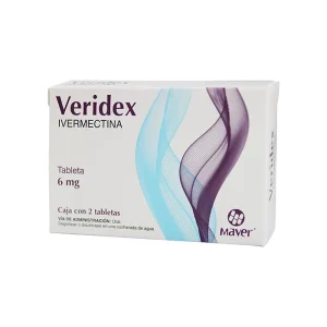 Veridex Ivermectina 6 Mg 2 Tabletas Genérico Maver