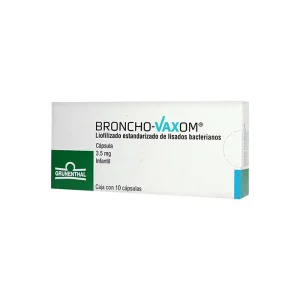 Broncho Vaxom Infantil 3.5 Mg 10 Cápsulas