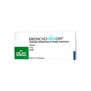 Broncho Vaxom Adulto 7 Mg 10 Cápsulas