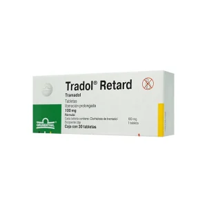 Tradol Retard 100 Mg 30 Tabletas