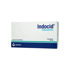 Indocid 100 Mg 15 Supositorios