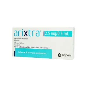 Arixtra 2.5 Mg/0.5 Ml 2 Jeringas Prellenadas