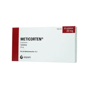 Meticorten 20 Mg 30 Tabletas
