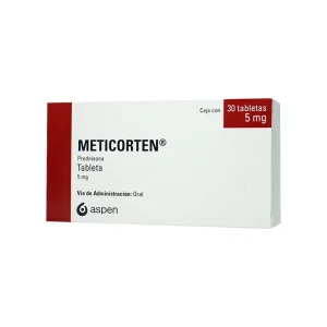 Meticorten 5 Mg 30 Tabletas
