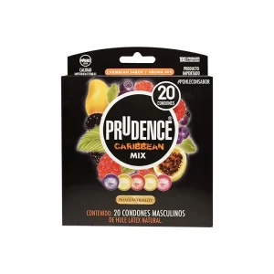 Preservativo Prudence Caribbe Mix 20 Condones
