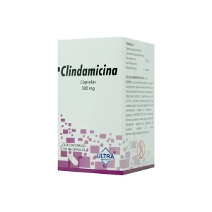 Clindamicina 300 Mg 16 Cápsulas Genérico Ultra Lab