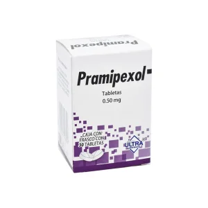 Pramipexol 0.5 Mg 30 Tabletas Genérico Ultra Lab