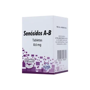 Senósidos A-B 8.6 Mg 20 Tabletas Genérico Ultra Lab