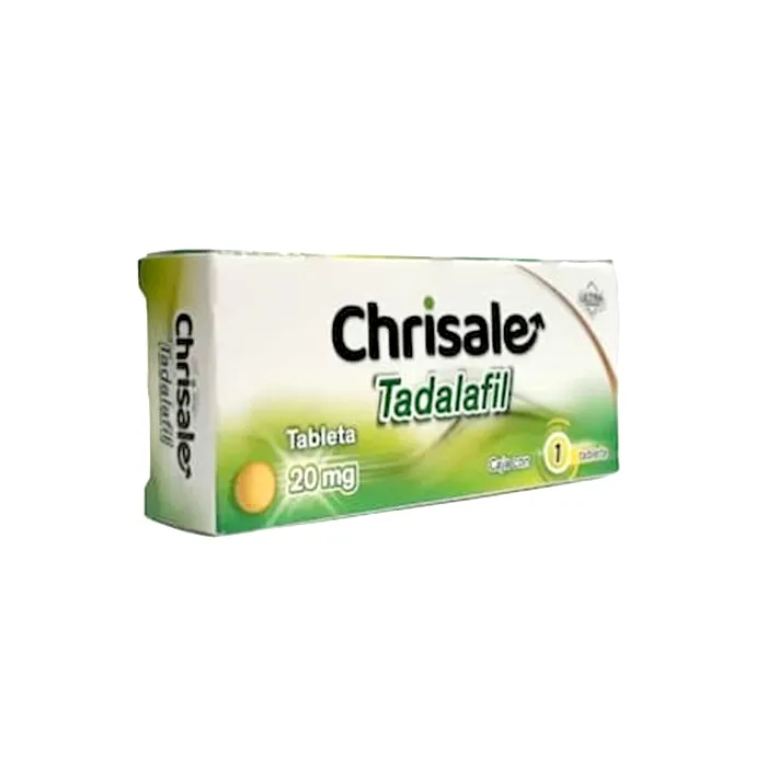 Chrisale Tadalafil 20 Mg 1 Tableta Genérico Ultra Lab