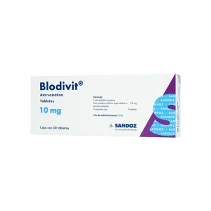 Blodivit 10 Mg 30 Tabletas