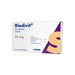 Blodivit 40 Mg 30 Tabletas