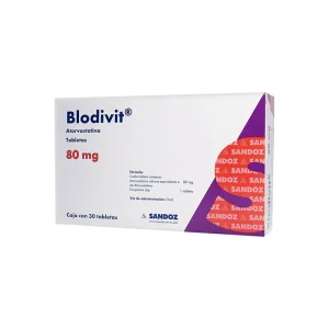 Blodivit 80 Mg 30 Tabletas