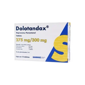 Dolotandax 275/300 Mg 12 Grageas