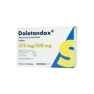 Dolotandax 275/300 Mg 24 Grageas