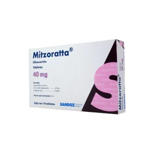 Mitzoratta 40 Mg 14 Tabletas