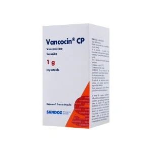 Vancocin-CP 1 G Solución Inyectable