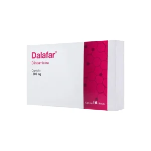Dalafar Clindamicina 300 Mg 16 Cápsulas Genérico Novo Nafar