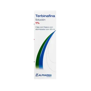Terbinafina 1% Solución 30 Ml Genérico Alpharma