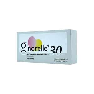 Ginorelle 30 3 Mg/30 Mcg 28 Comprimidos