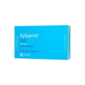Zyloprim 300 Mg 60 Tabletas