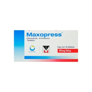 Maxopress 40/5 Mg 14 Tabletas