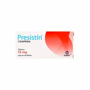 Presistín Cisaprida 10 Mg 30 Tabletas Genérico Maver