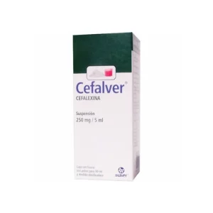 Cefalver Cefalexina Suspensión 250 Mg/5 Ml Genérico Maver