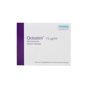 Octostim 15 Mg Solución Inyectable 5 Ampolletas 1 Ml