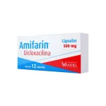 Amifarin Dicloxacilina 500 Mg 12 Cápsulas Genérico Wandel