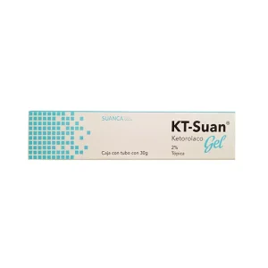 Kt-Suan Ketorolaco 2% Gel Tubo 30 G Genérico Codifarma