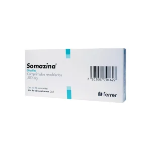 Somazina 500 Mg 10 Comprimidos