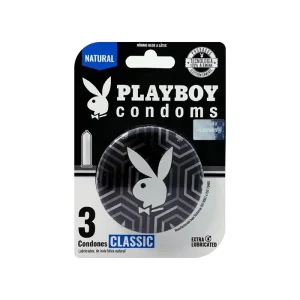 Preservativo Playboy Clásico 3 Condones