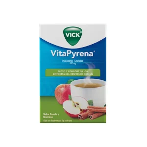 Vick VitaPyrena 500 Mg Canela-Manzana 5 Sobres