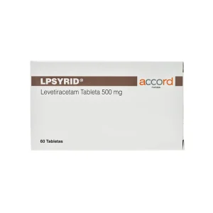 Lpsyrid Levetiracetam 500 Mg 60 Tabletas Genérico Accord