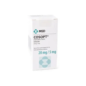 Cosopt Oftálmica 20 Mg Solución 5 Ml