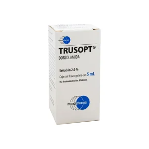 Trusopt Oftálmica 2 % Solución Estéril 5 Ml