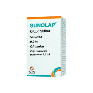 Sunolap 0.2% Oftálmico 2.5 Ml Solución