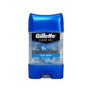 Desodorante Gillette 3X Antitranspirante Clear Cool Wave Gel 82 G