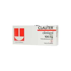 Clauter 100 Mg 30 Tabletas