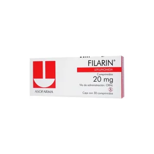 Filarin 20 Mg 30 Comprimidos