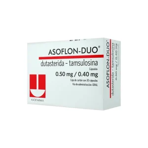 Asoflon Duo 0.5/0.4 Mg 30 Cápsulas