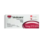 Vesicare 20 Tabletas Recubiertas 5 Mg