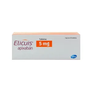 Elicuis 5 Mg 20 Tabletas