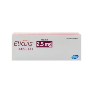 Elicuis 2.5 Mg 20 Tabletas