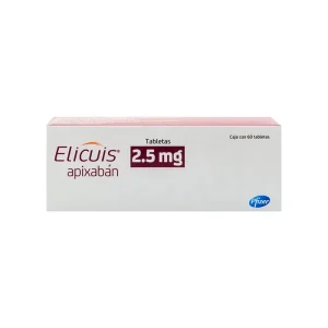 Elicuis 2.5 Mg 60 Tabletas