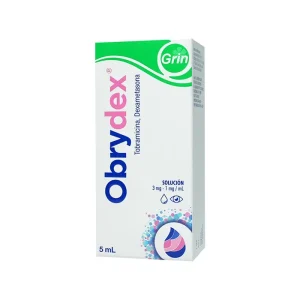 Obry Dex 3/1 Mg Solución Oftálmica 5 Ml