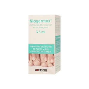 Niogermox 8 % Solución 3.3 Ml