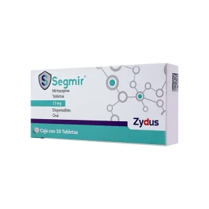 Segmir 15 Mg 10 Tabletas
